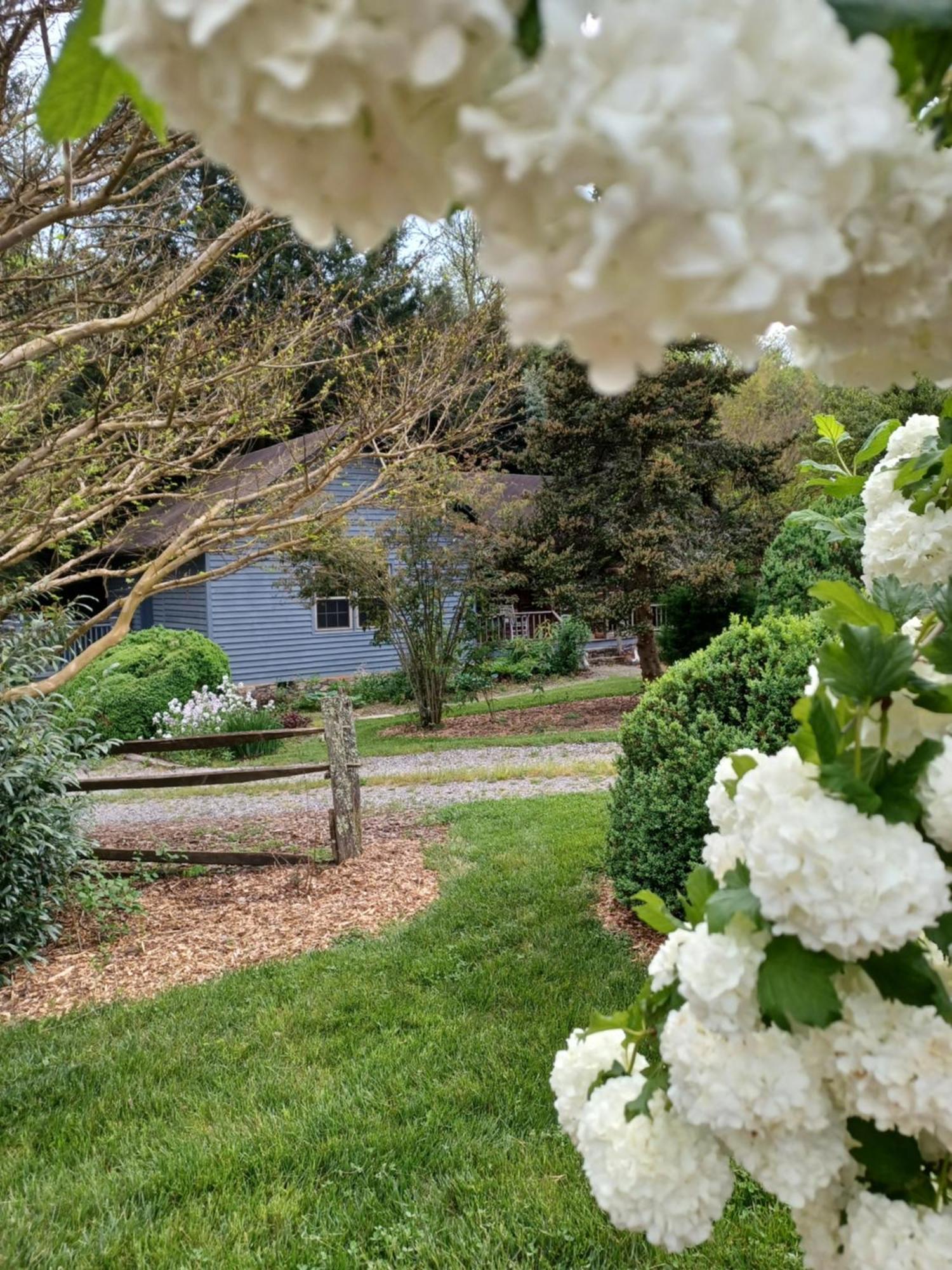 Restored1850S Log Cabin, With Gazebo And Gardens! 1 Mile To Downtown Weaverville Zewnętrze zdjęcie