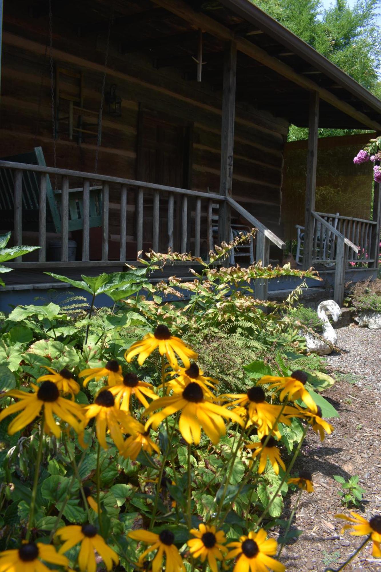 Restored1850S Log Cabin, With Gazebo And Gardens! 1 Mile To Downtown Weaverville Zewnętrze zdjęcie